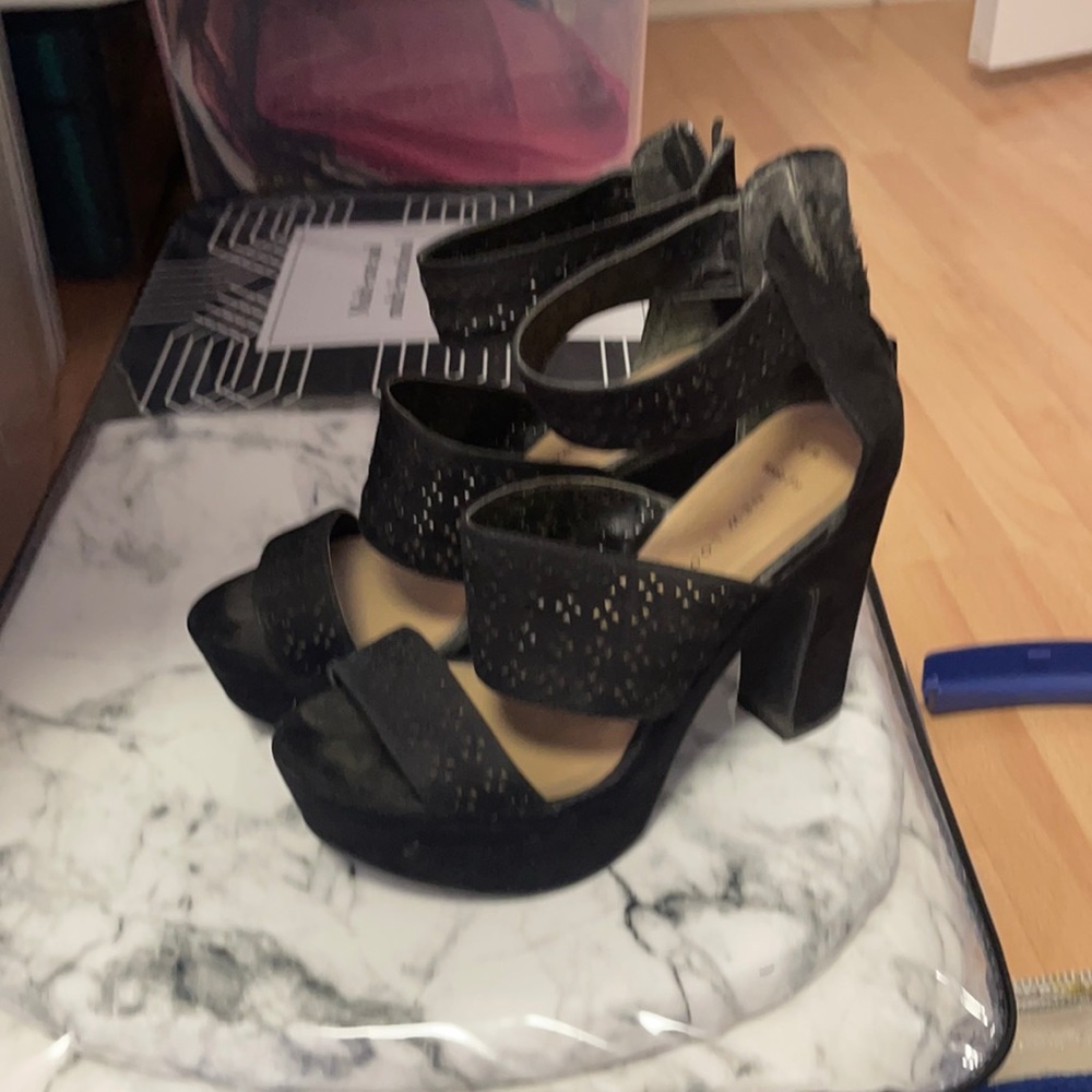 ASOS wide fit platform sandals (good for plus size